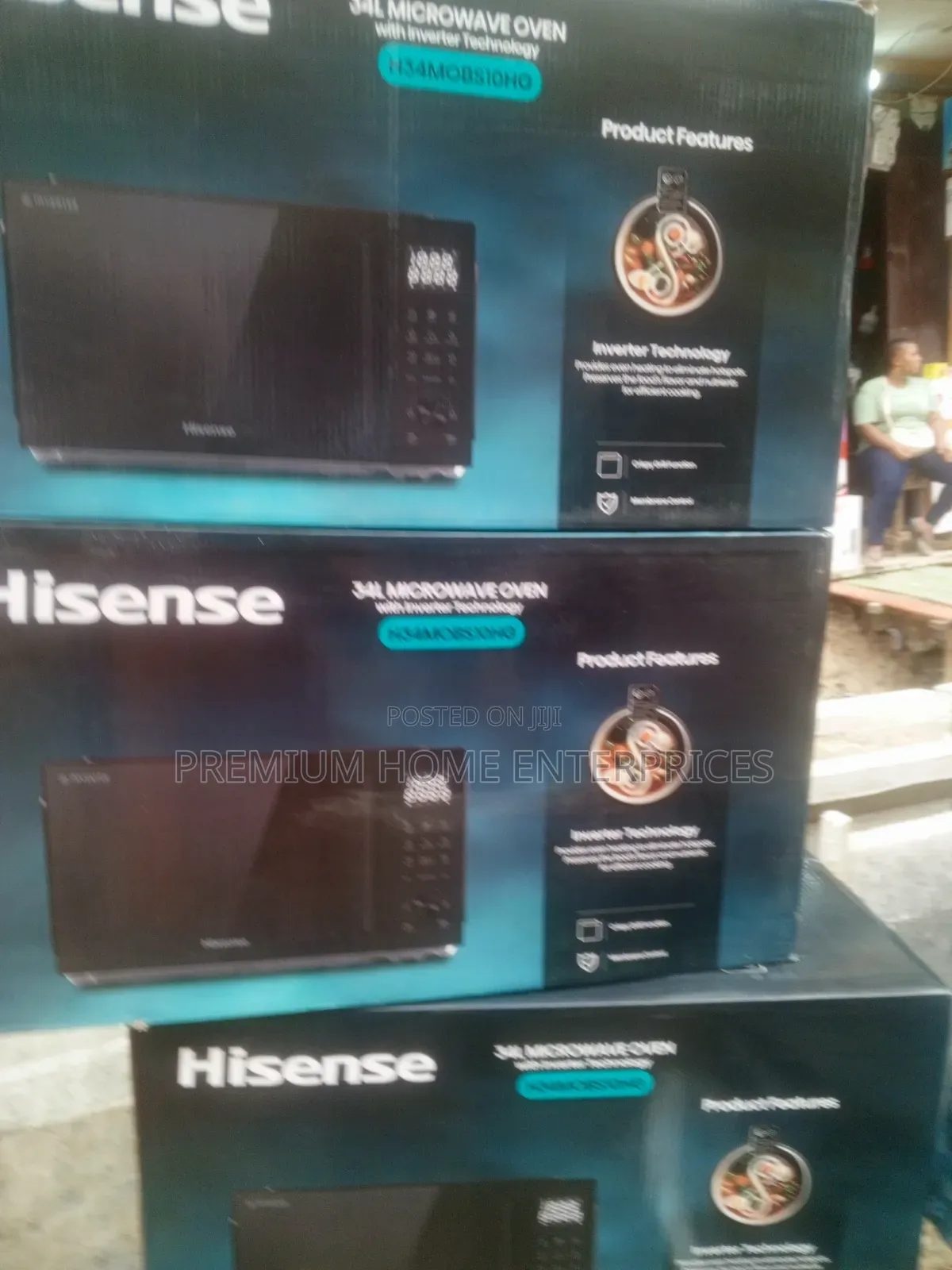 Hisense Inverter Microwave 34 Liters
