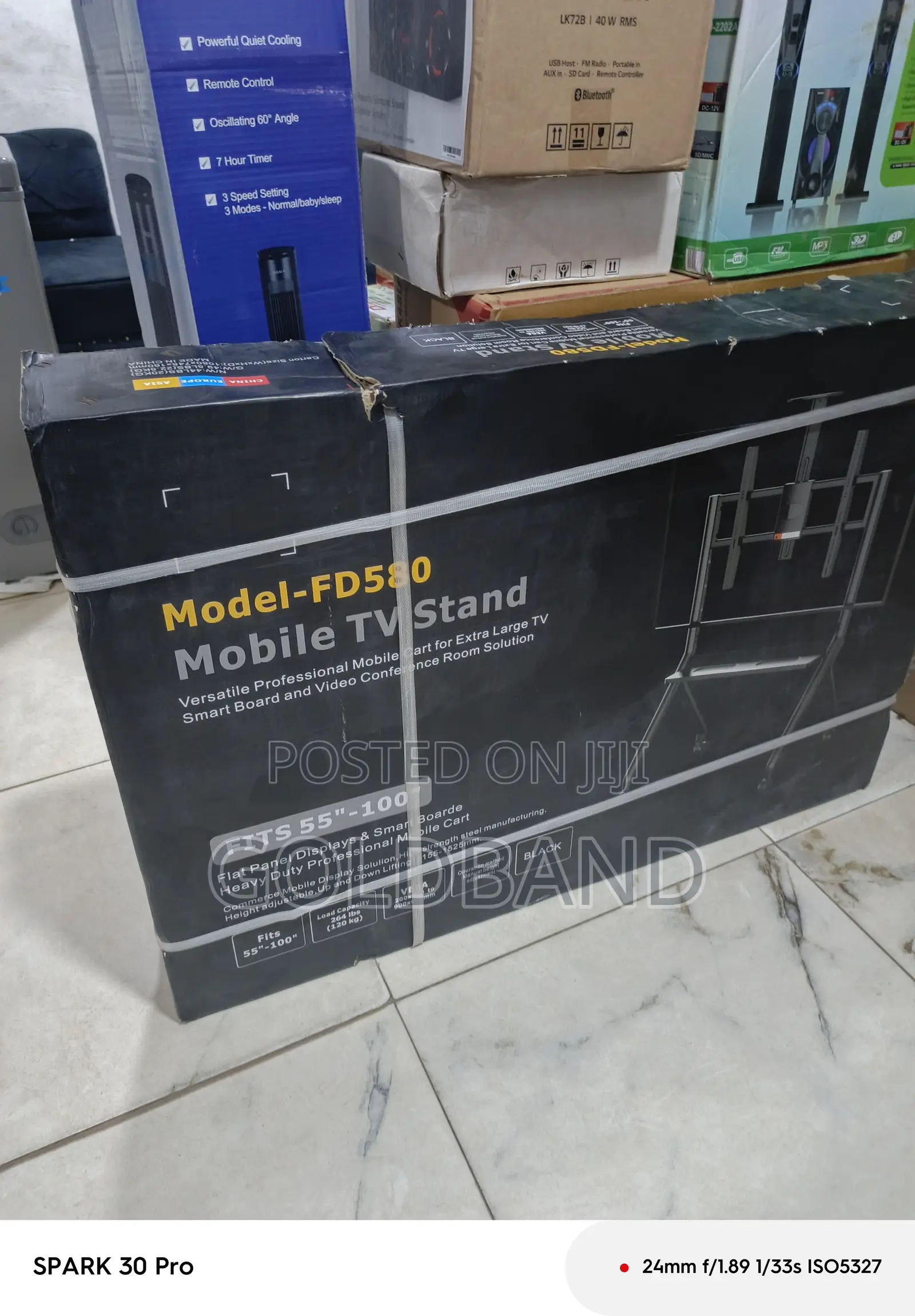 Rolling Television Stand Fd580