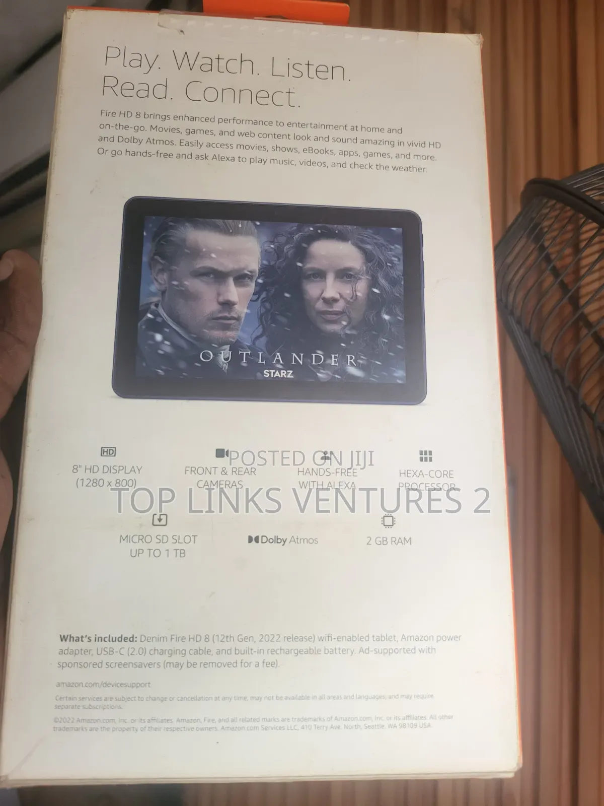 New Amazon Fire HD 8 32 GB Black