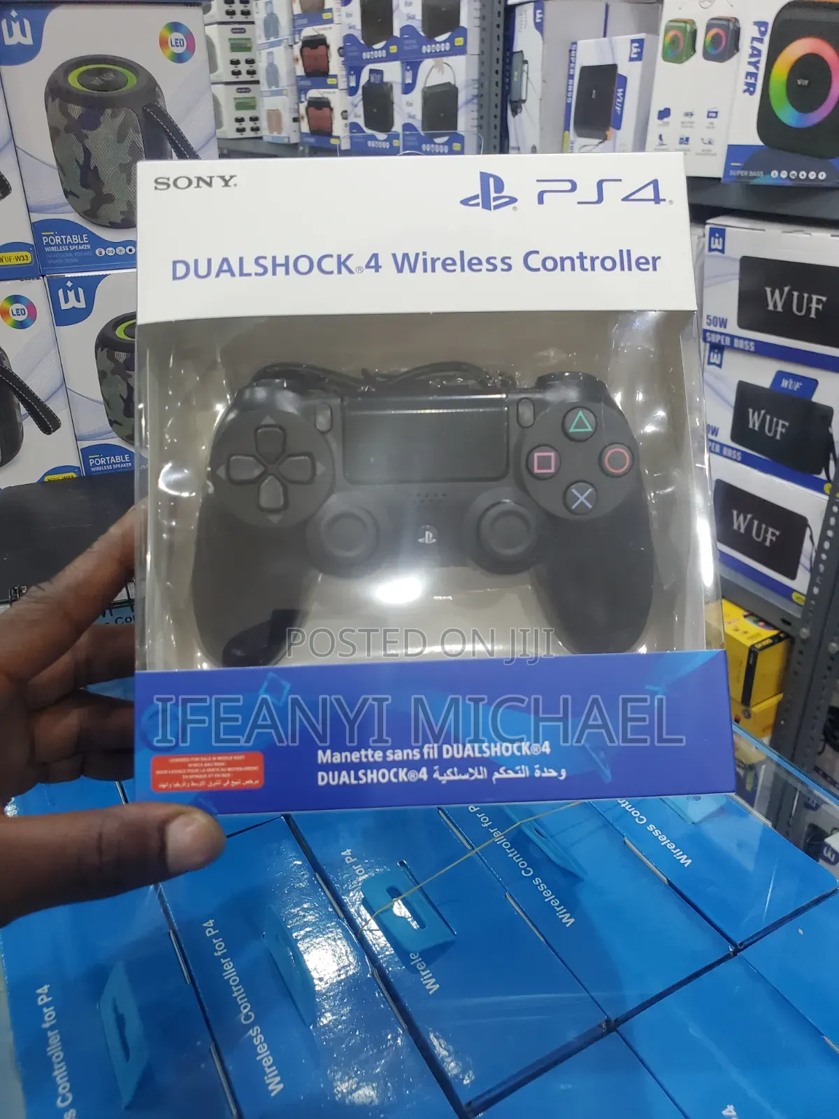 Sony Computer Entertainment Ps4 Dual Shock Controller - Jet Black