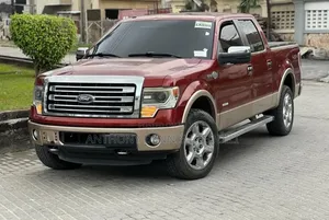 Ford F-150 King Ranch 4dr SuperCrew 4WD 6.5 ft. SB (5.0L 8cyl 6A) 2014 Red