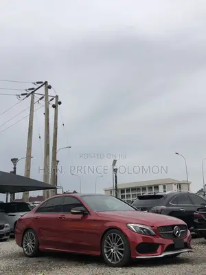 Mercedes-Benz C450 2016 Red