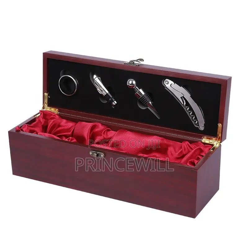 Leather Wine Box Set