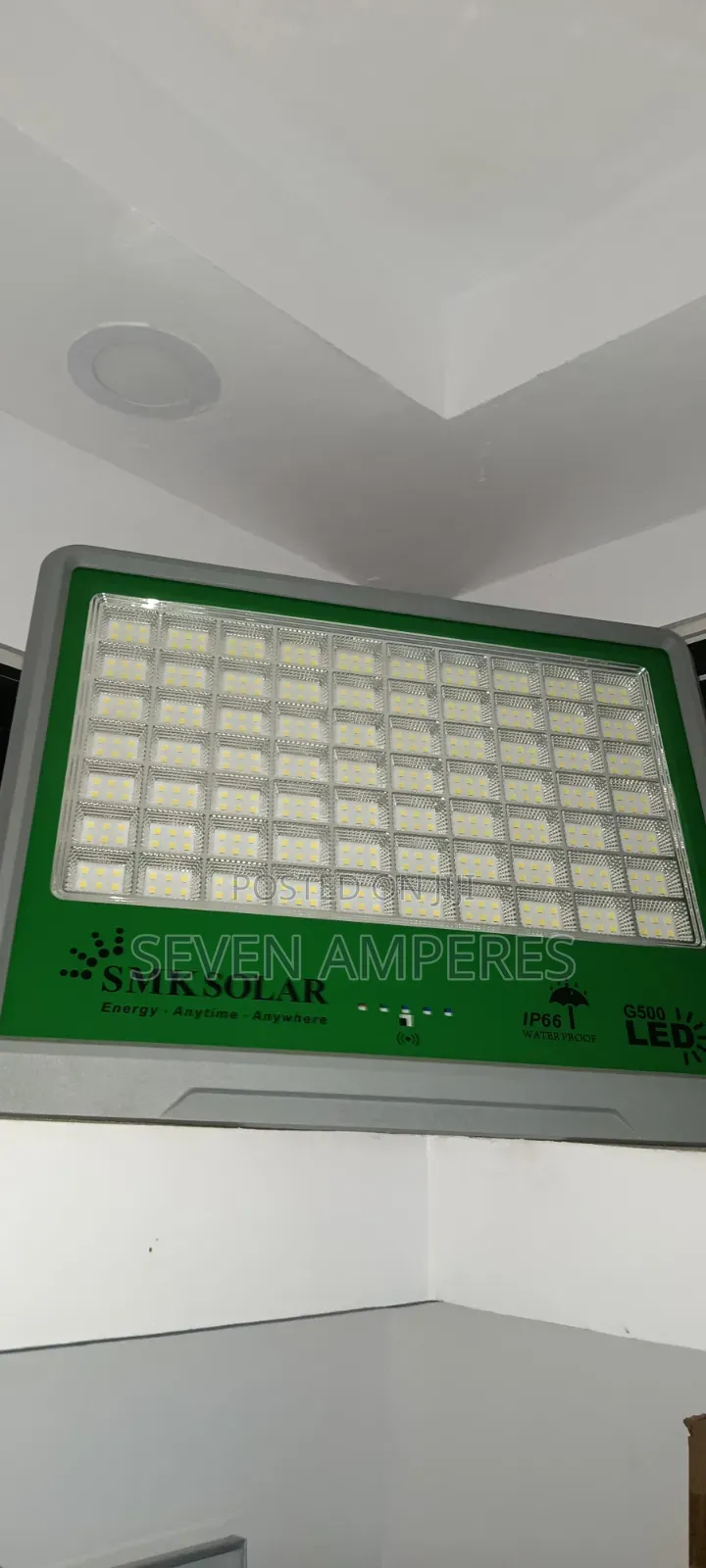 500w Solar Floodlight With Panel