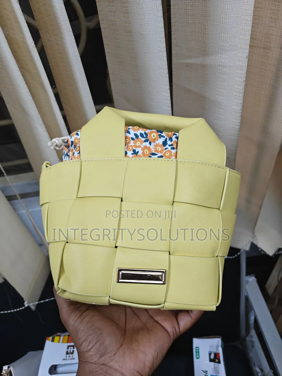 Woven Bucket Bag
