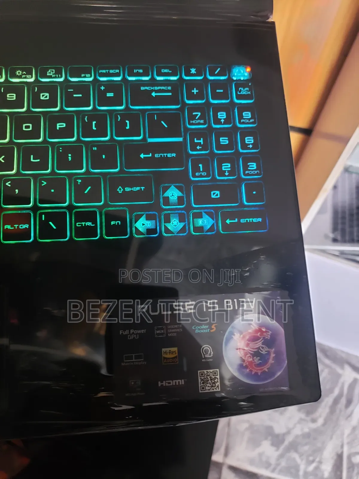 New Laptop MSI Pulse GL76 16GB Intel Core i9 SSD 1T
