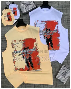 Armless Cotton T-Shirt