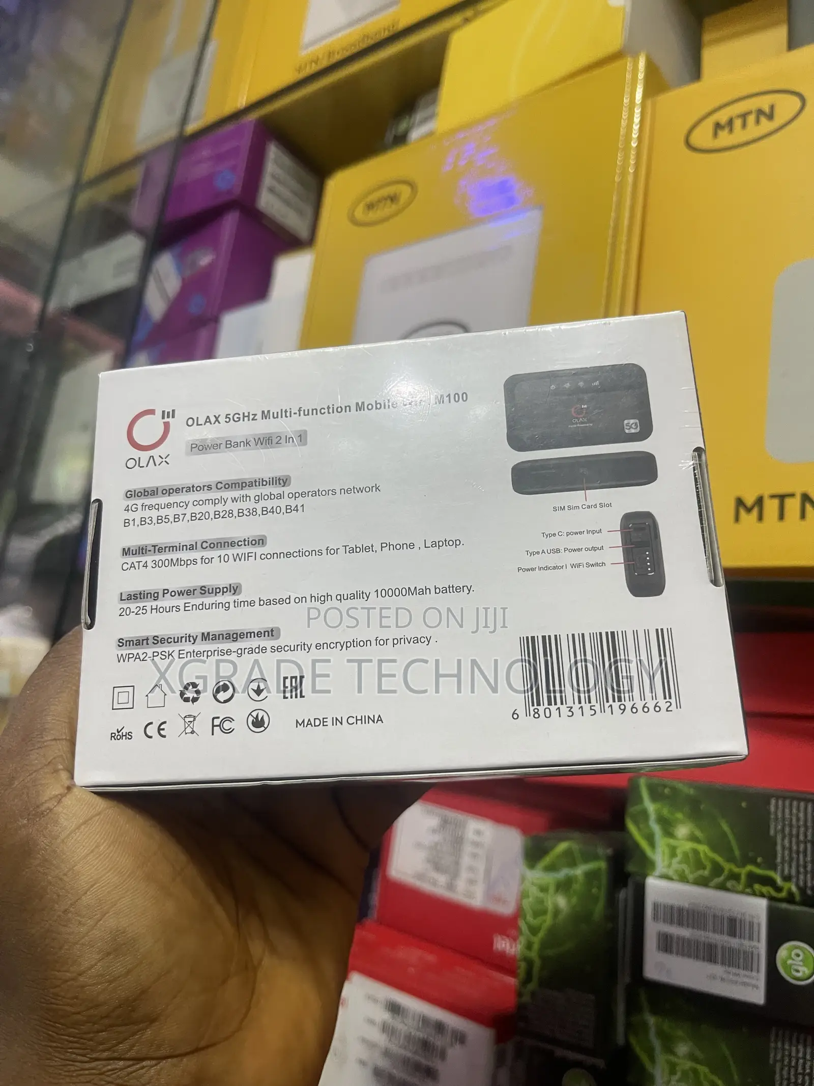Olax 5ghz Wifi M100