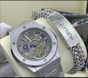 Original Hublot Chain Wristwatch With Bracelet