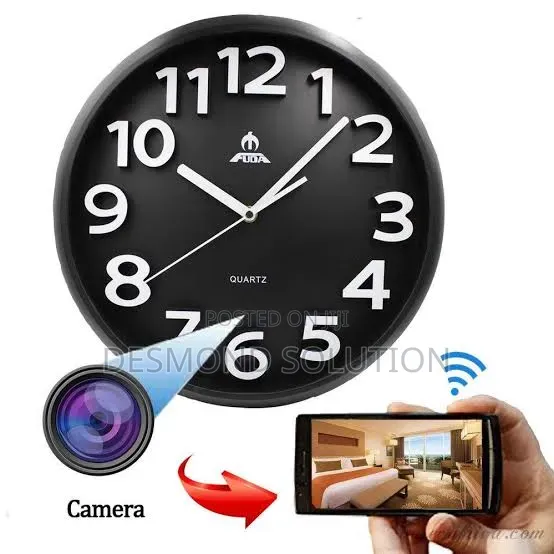 Spy Wall Clock