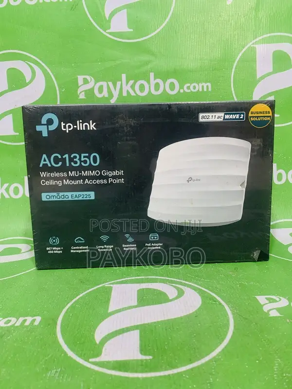 Tp-Link Eap225 Omada Ac1350 Gigabit Wireless Access Point