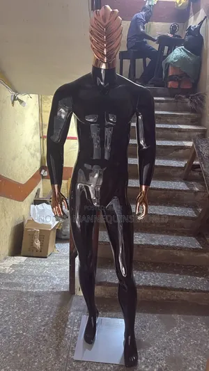 Brand New Male Black and Rose Gold Spider Head Male Mannequin