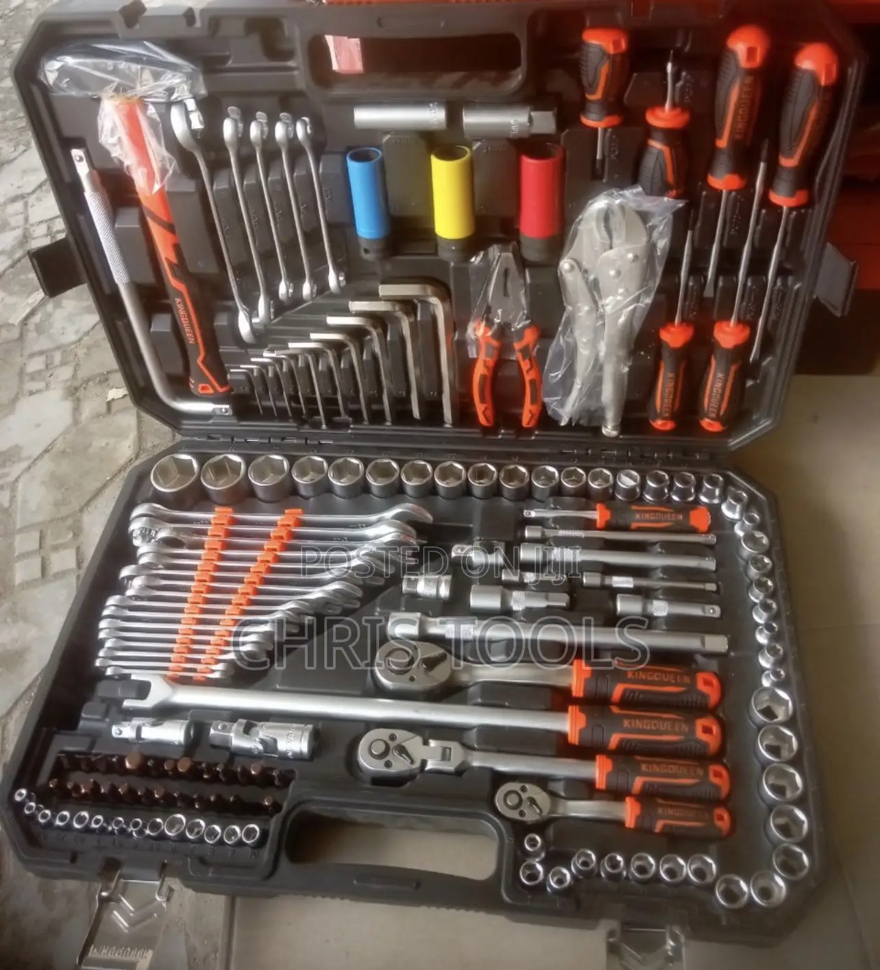 142 PCS Mechanical Tools Box