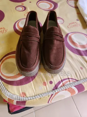 Suede Platform Loafers