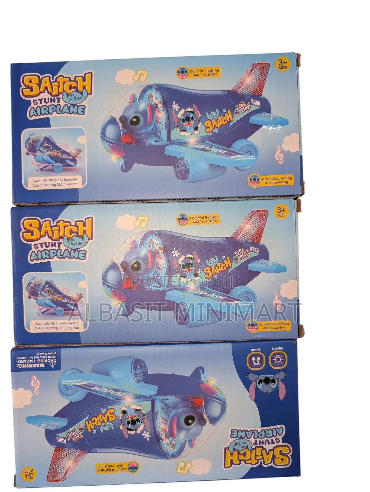 Satch Stunt Airplane Toy
