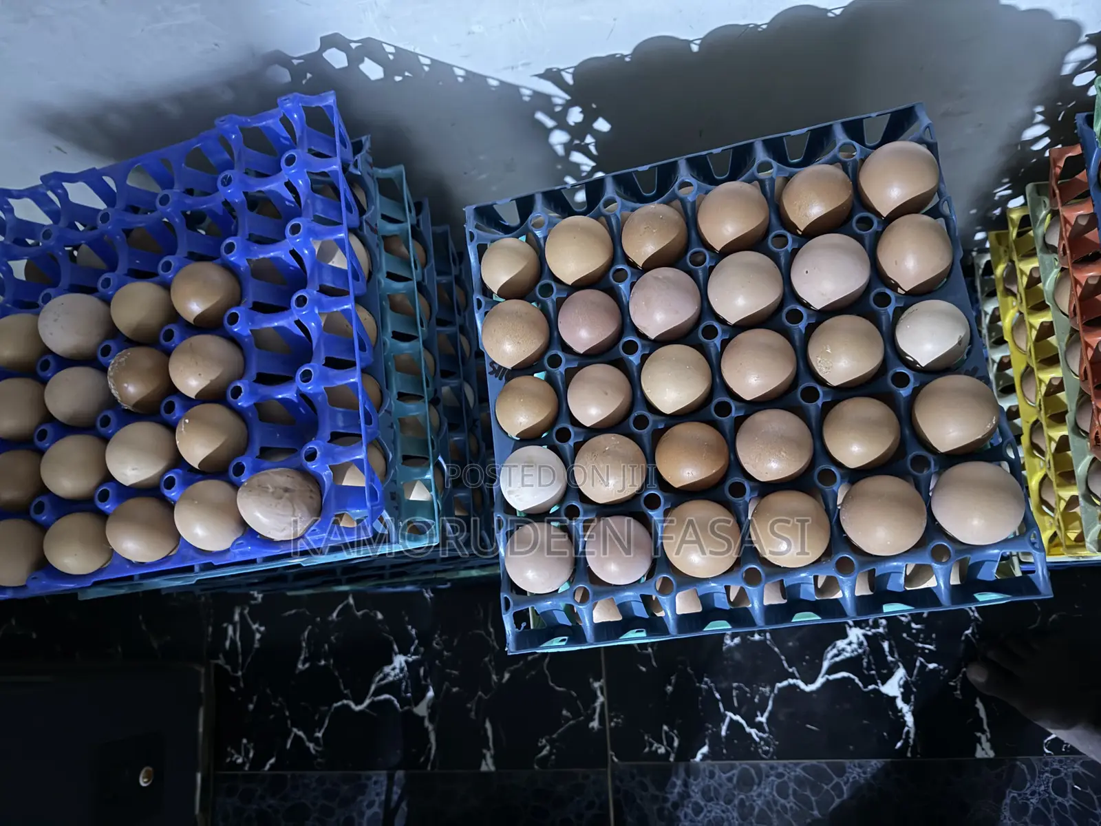 Crates of Eggs