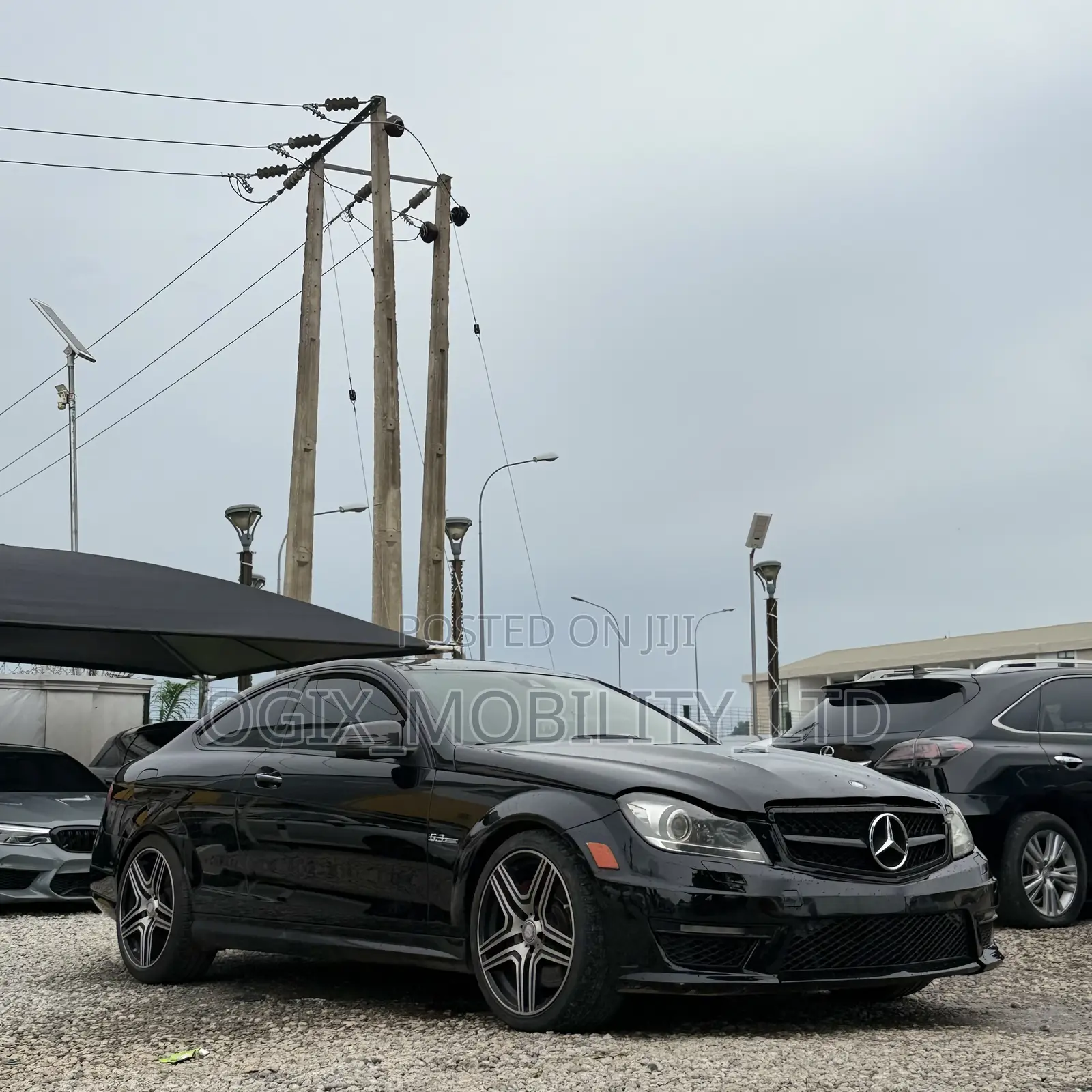 Mercedes-Benz C63 2013 Black