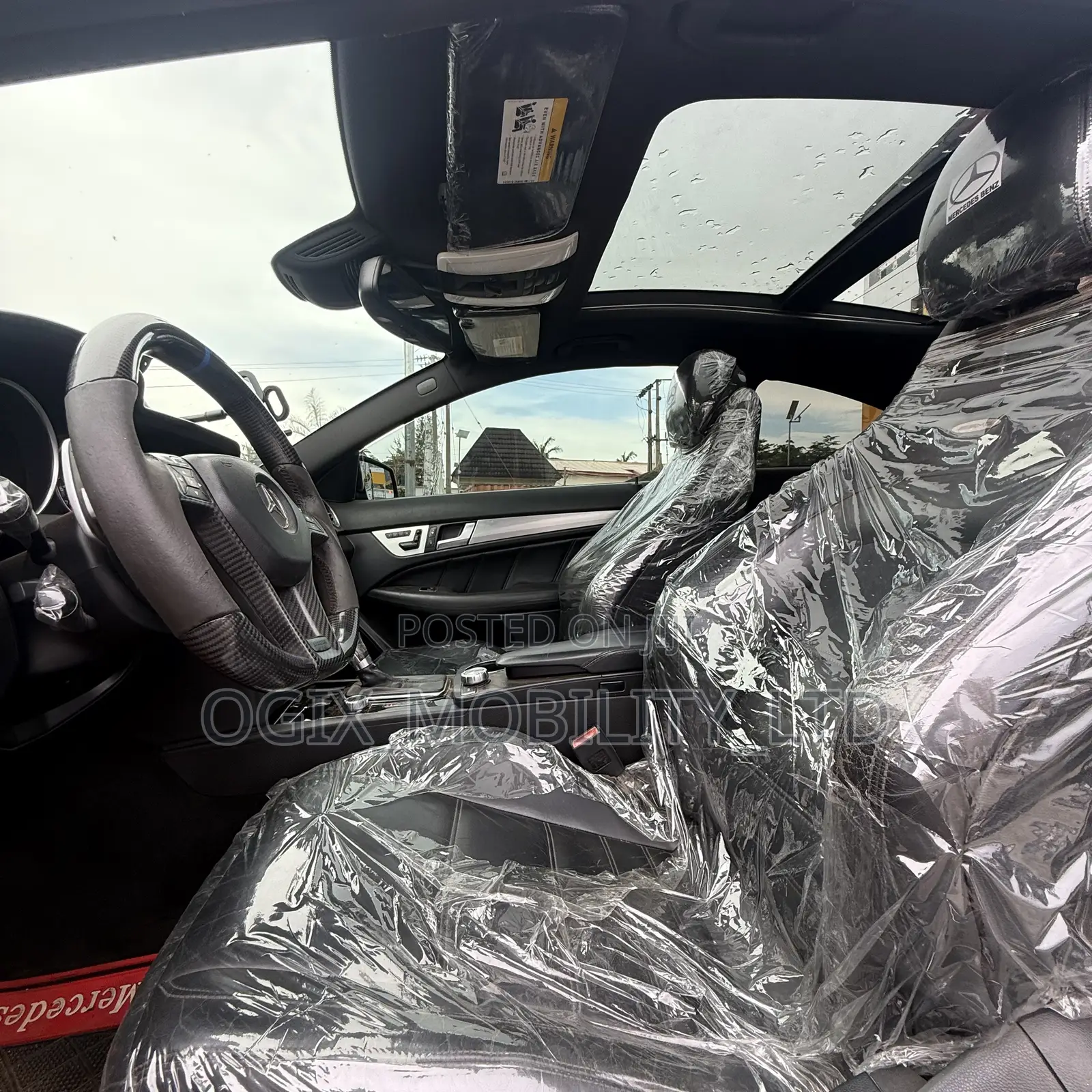 Mercedes-Benz C63 2013 Black