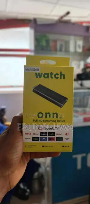 Onn Tv Stick - Turn Any Tv Into Smart Tv.