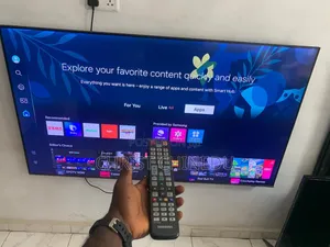 Qled Samsung 65inches Framless Airslim Comes With Free to Air Decoder