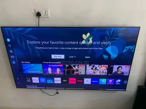 Qled Samsung 65inches Framless Airslim Comes With Free to Air Decoder