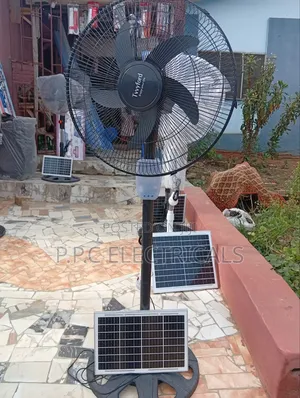 Solar Rechargeable Fan
