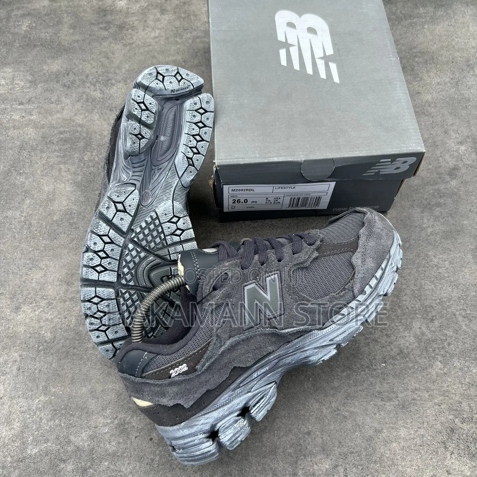 Original New Balance Protection Pack 2002r Grey