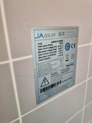 Ja Solar Non Bificial Panel