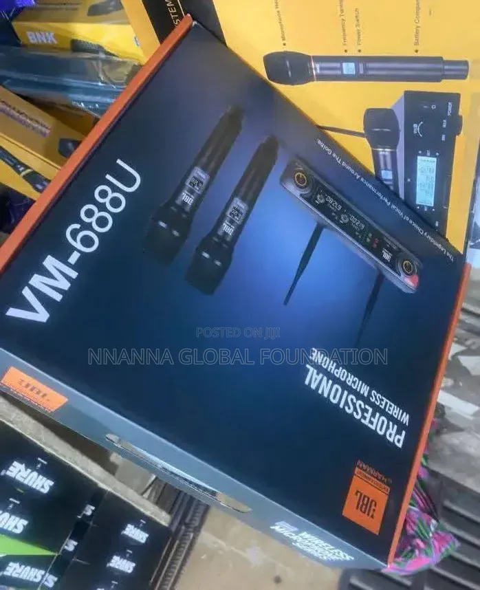 JBL Vm-688u Wireless Microphone