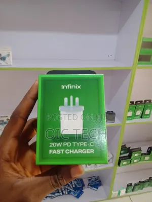 Infinix Xc05 20w Fast Charger – Type-C Fast Charging Adapter