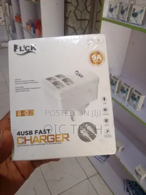 Flick 4-02 4-Port Usb Fast Charger – Charge More, Faster