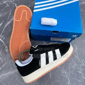 Original Adidas Campus White Black