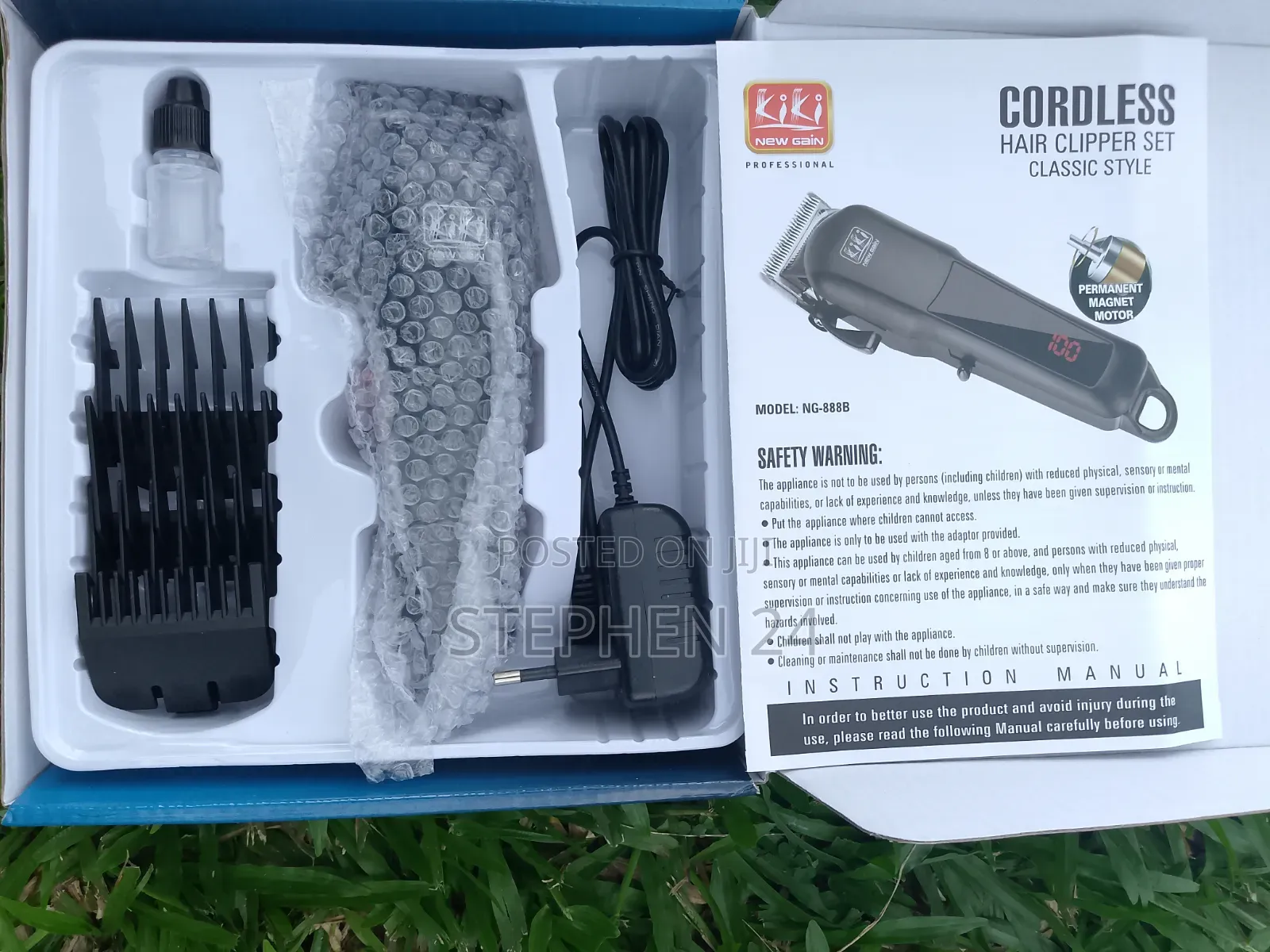 Kiki Rechargeable Clipper