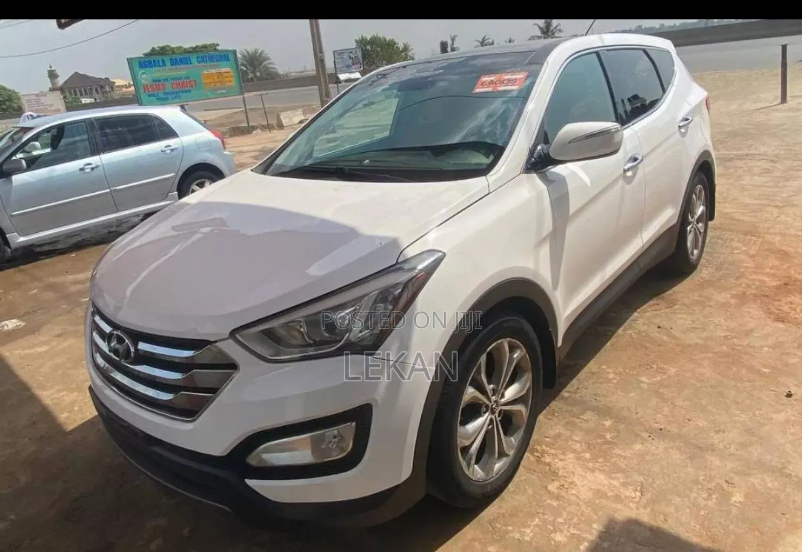 Hyundai Santa Fe 2014 White