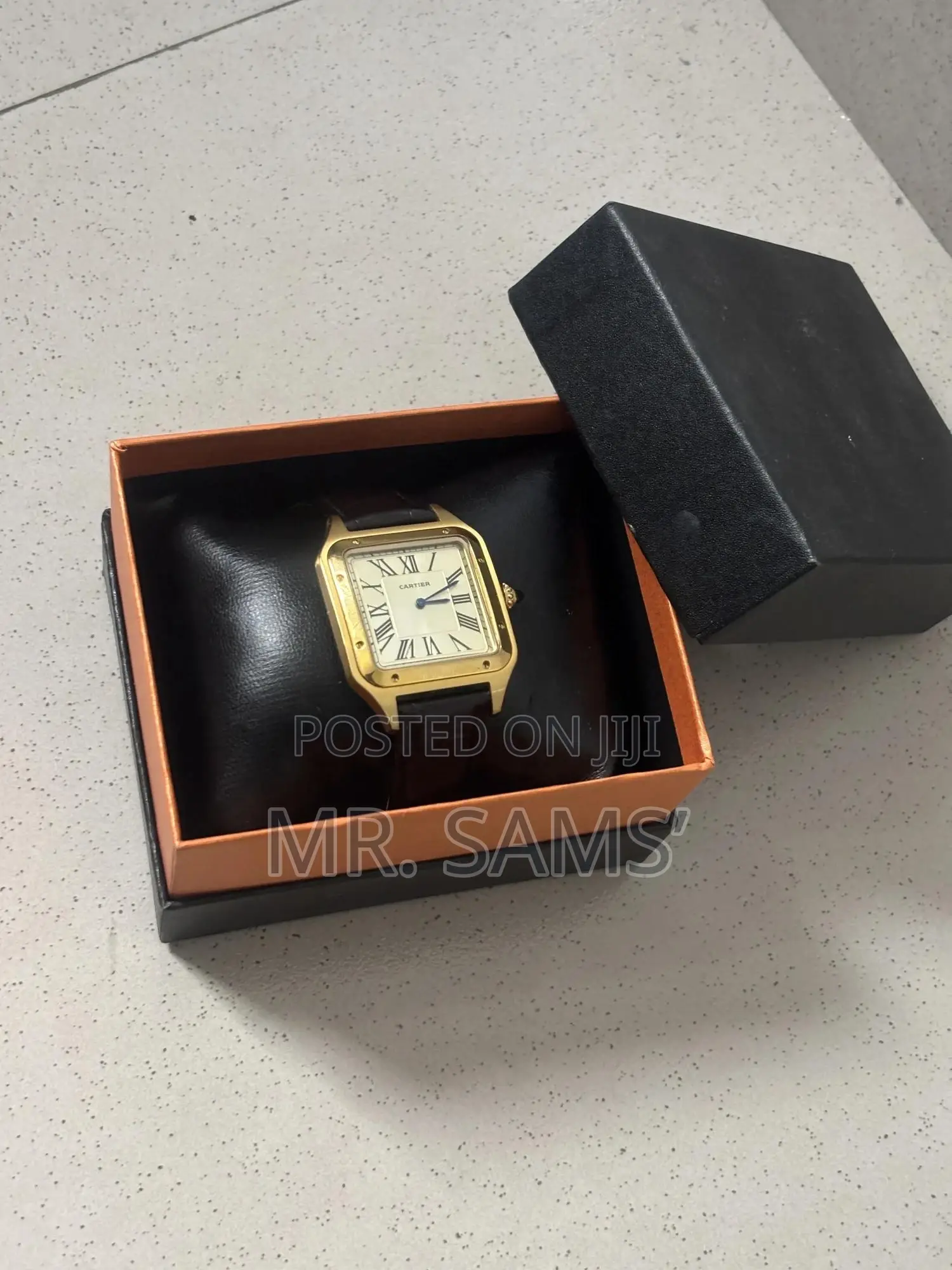 Original Cartier 463twv10 4218 Water Resistant