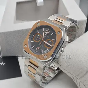 Bell Ross Quality Luxury Automatic Engine Wristwatch