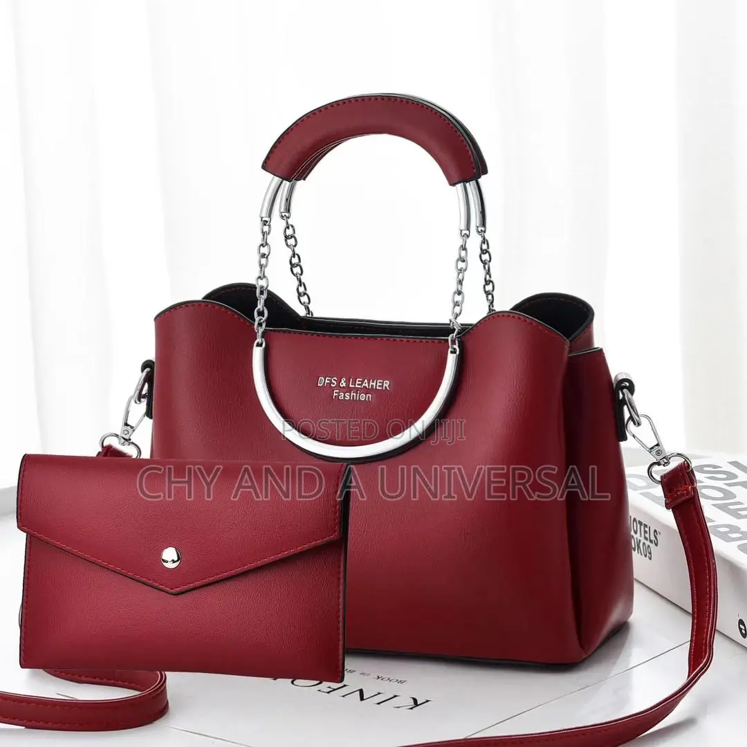 2 in 1 DFS Leaher Quality Handbag