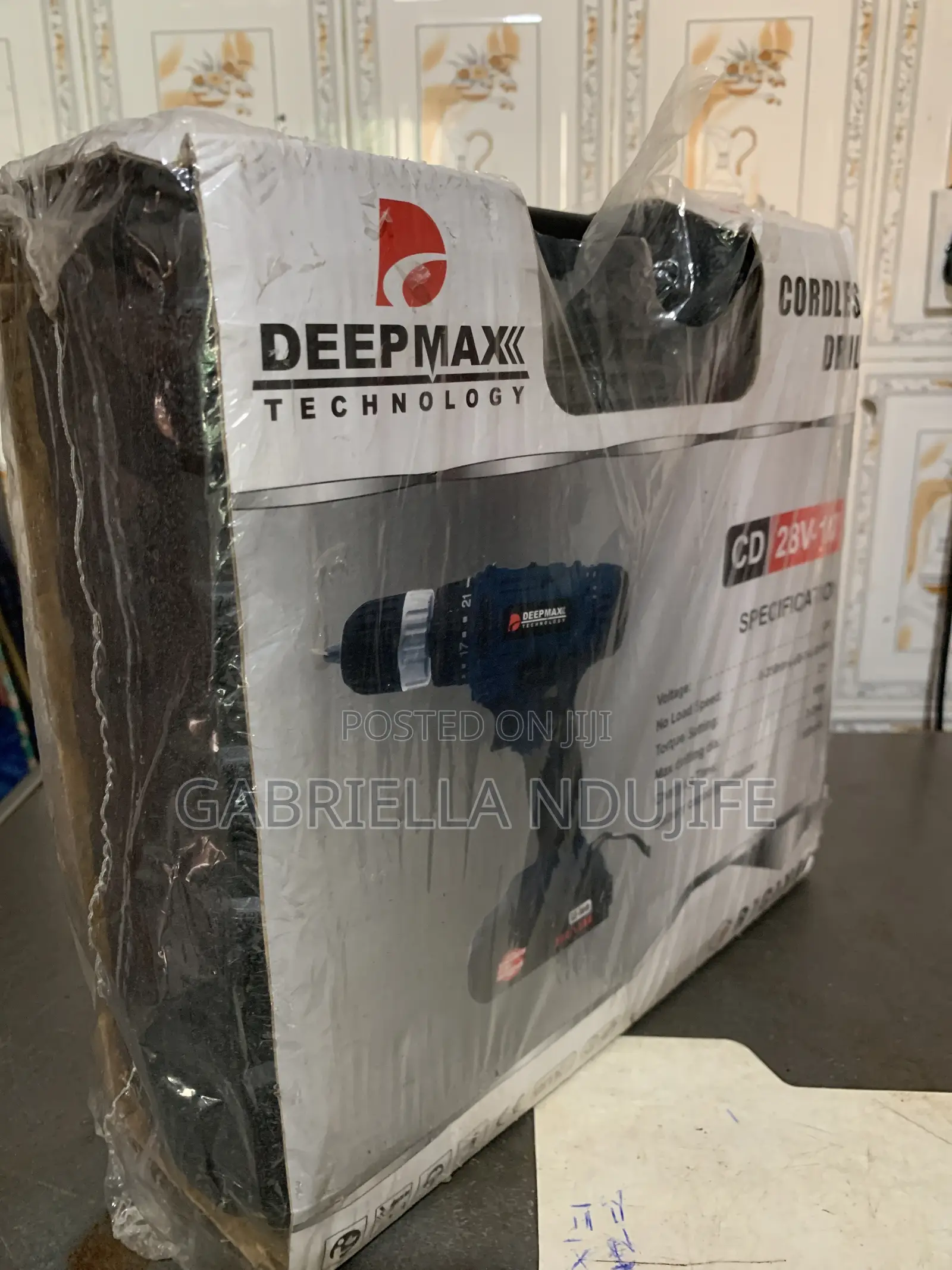 Cordless Drill Machine 28v-10 (Full Complete Set)