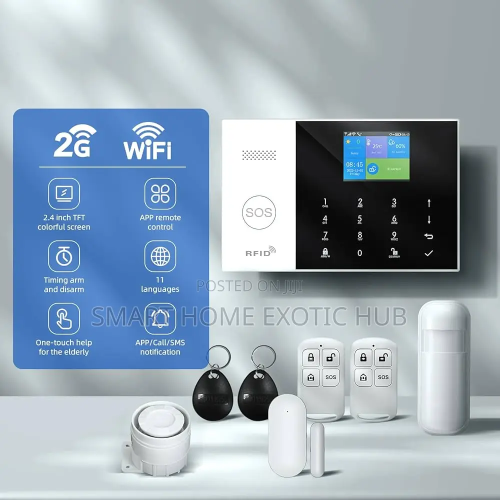Tuya Smart Wifi GSM Alarm System
