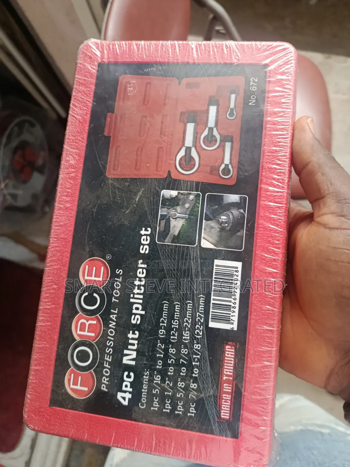 Force Professional Tools 4pc Nut Splitter
