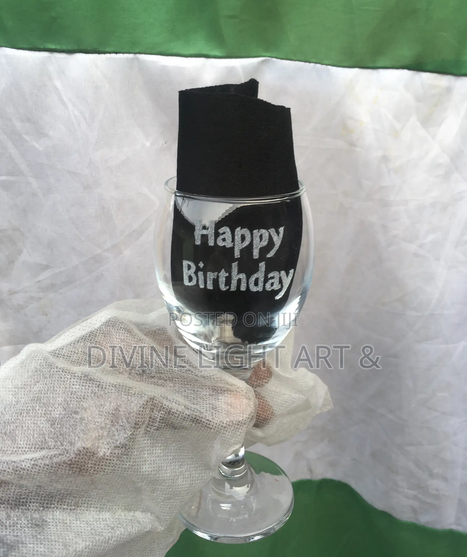 Happy Birthday Wine Glass Cup