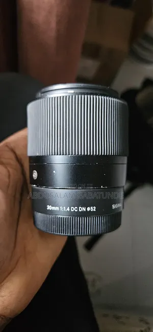 Sigma 30mm F 1.4 Lens Sony E Mount Lens