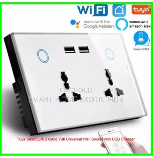 Tuya Smart Wifi Double Socket