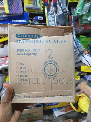 Glorious 100kg Analog Hanging Scale – Strong Accurate Weighing Scale