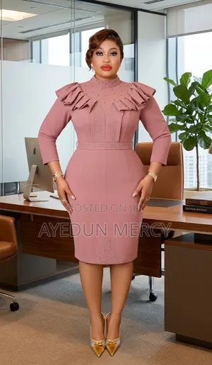 Long Sleeve Pencil Dress