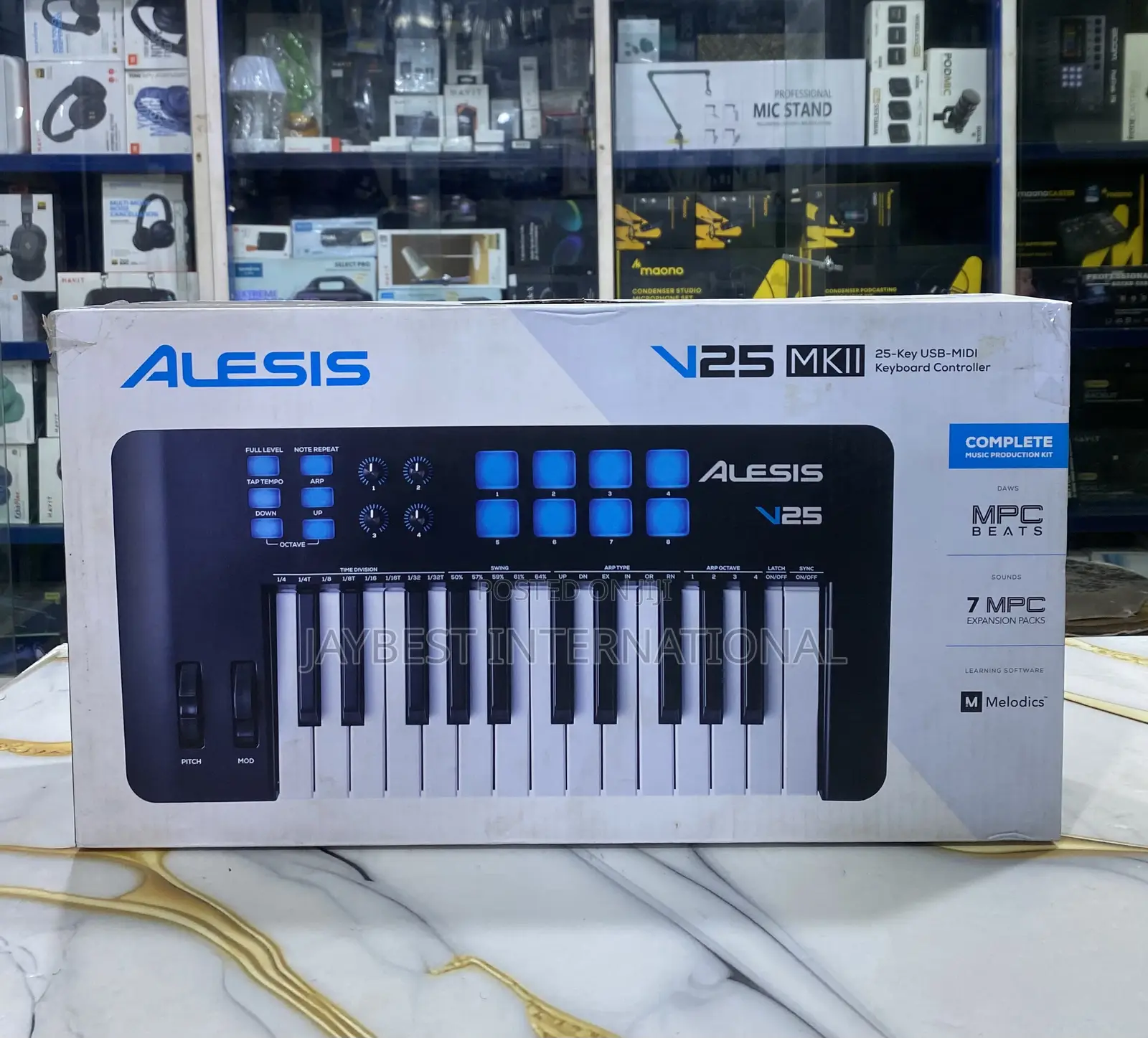Alesis V25 Mkii, a 25-Key Usb Midi Keyboard