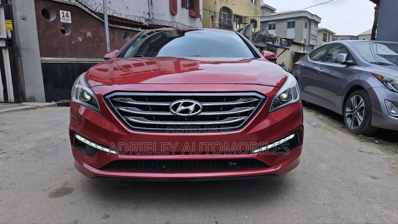 Hyundai Sonata 2016 Red
