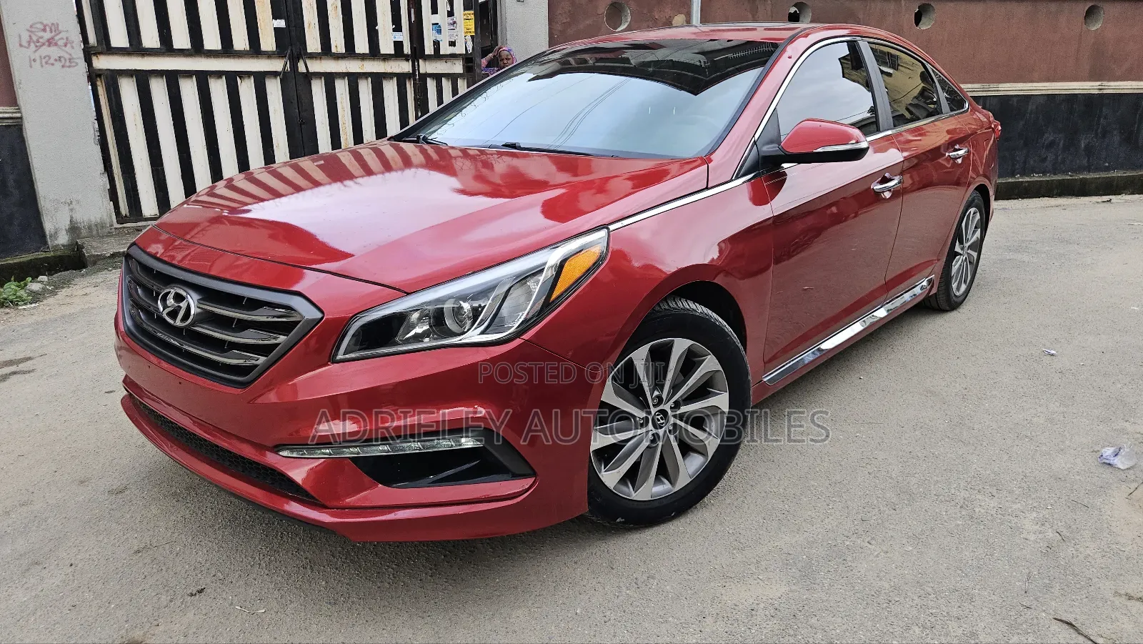 Hyundai Sonata 2016 Red