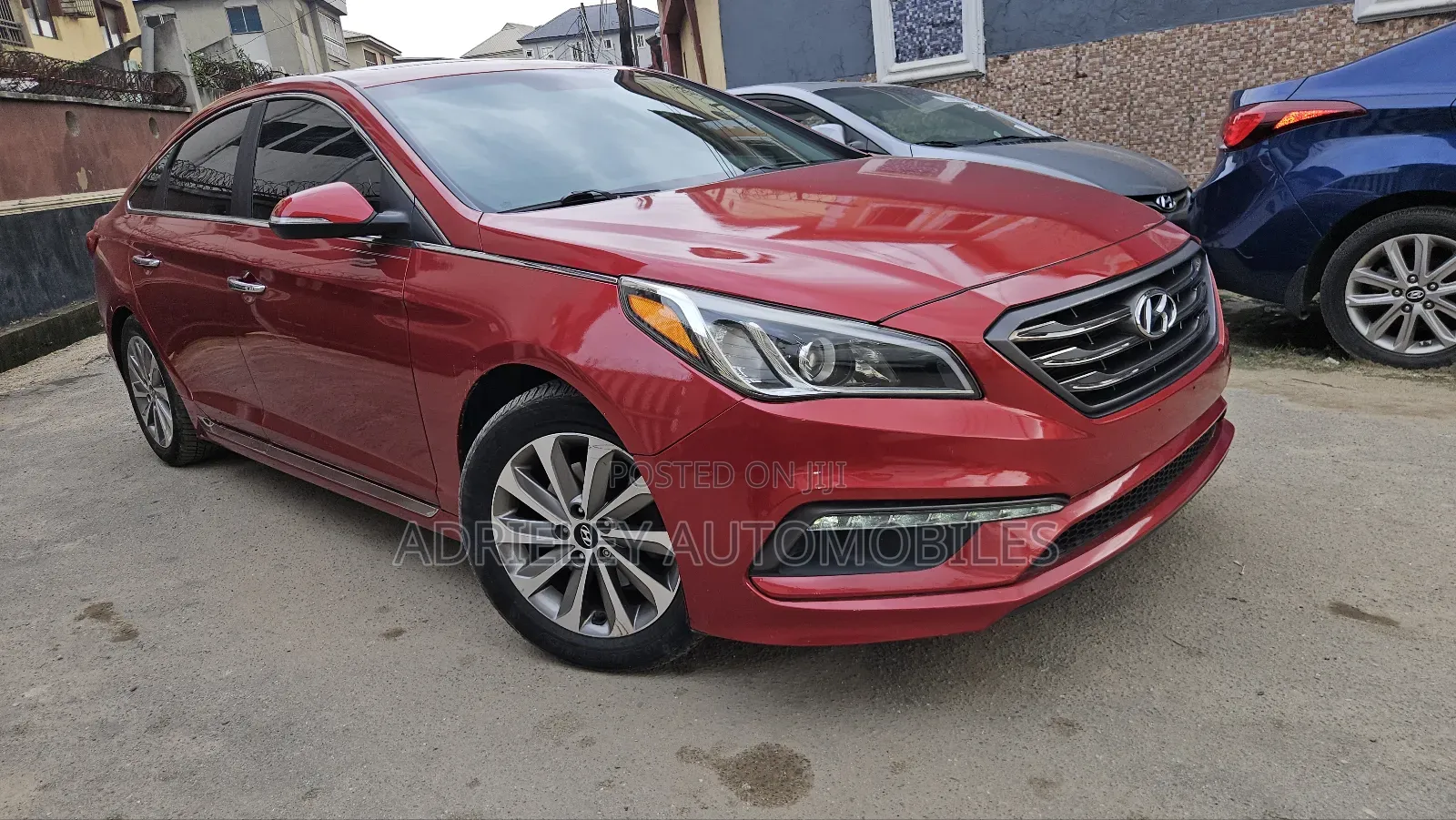 Hyundai Sonata 2016 Red