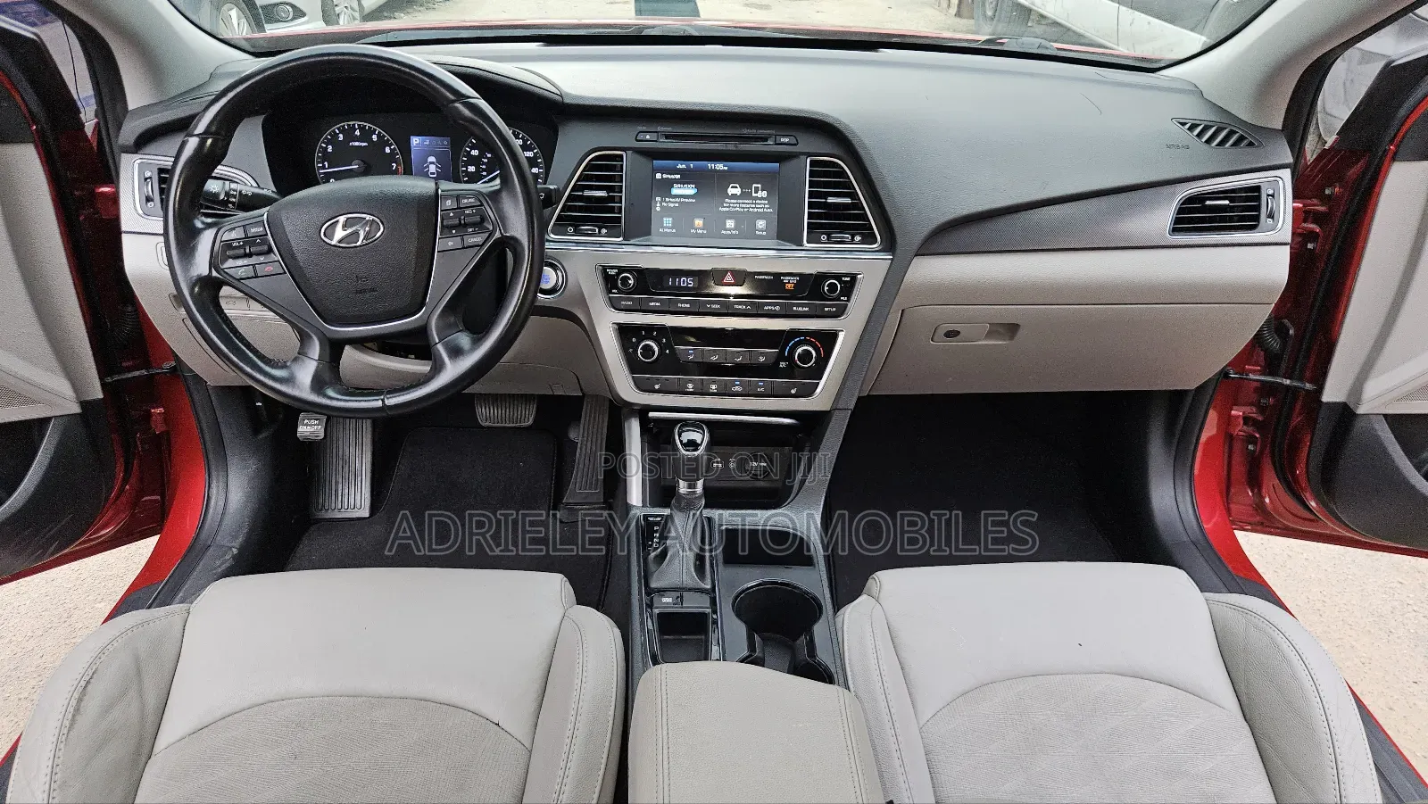 Hyundai Sonata 2016 Red